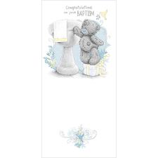 Congratulations on Your Baptism Me to You Bear Card Image Preview
